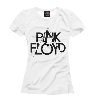 Футболка Pink Floyd черный логотип