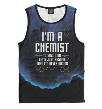 Майка для мальчиков Im A Chemist Chemistry
