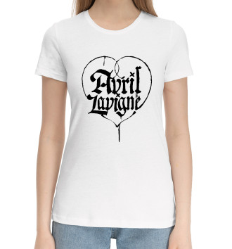 Хлопковая футболка Avril Lavigne