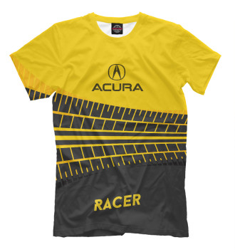 Мужская Футболка Acura racer