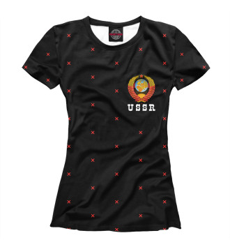 Футболка для девочек USSR / СССР