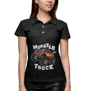 Женское Поло Monster truck