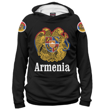Мужское Худи Герб Армении