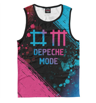 Майка Depeche Mode Neon Gradient (colors)