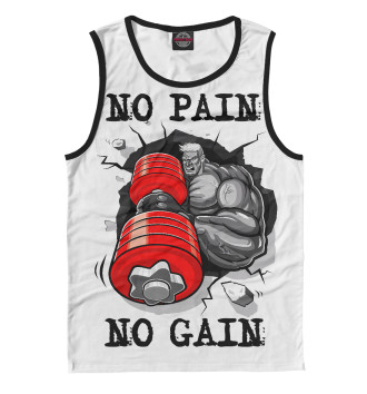 Майка для мальчиков No pain - No gain