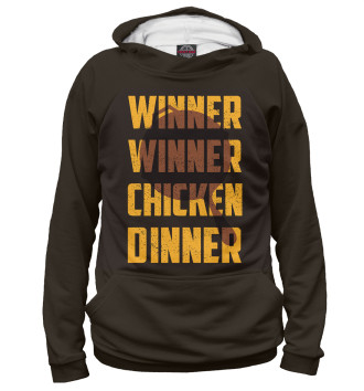 Худи для девочек Winner winner chicken dinner