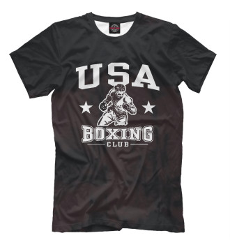 Мужская Футболка USA Boxing