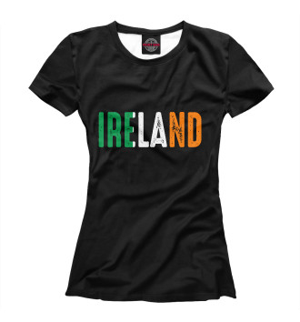 Футболка для девочек IRELAND - ИРЛАНДИЯ