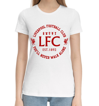Хлопковая футболка Ливерпуль