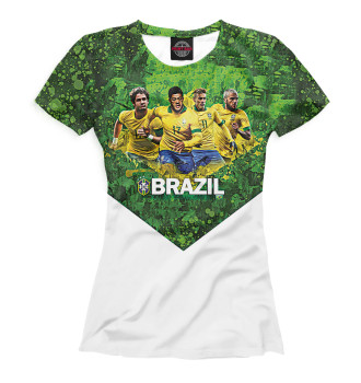 Футболка для девочек Сборная Бразилии
