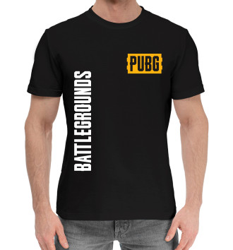 Мужская Хлопковая футболка PUBG: Battlegrounds