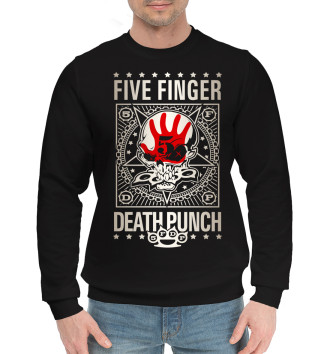 Мужской Хлопковый свитшот Five Finger Death Punch