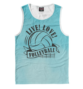 Майка для мальчиков Live! Live! Volleyball!