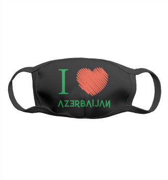 Женская Маска Love Azerbaijan
