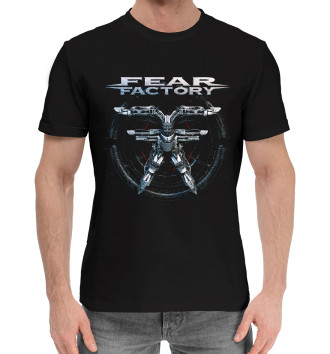 Хлопковая футболка Fear factory