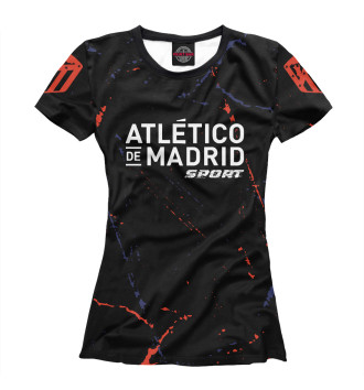 Футболка для девочек Атлетико | Sport | Гранж