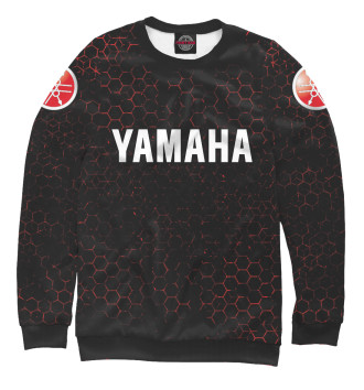 Свитшот для девочек Yamaha - Honeycomb (Sleeves)