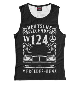 Женская Майка Mercedes-Benz W124