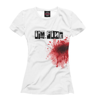 Футболка Blood [i'm fine]