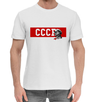Хлопковая футболка Ленин