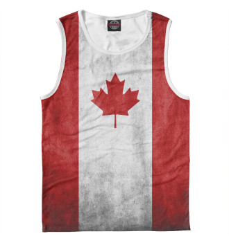 Мужская Майка Флаг Канады