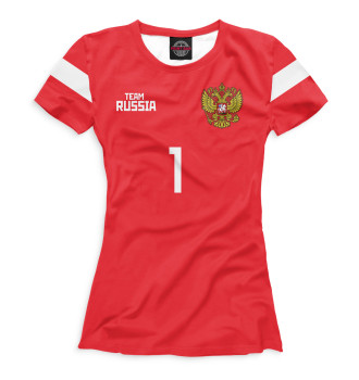Футболка для девочек Сборная России Акинфеев