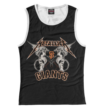 Женская Майка Metallica Giants