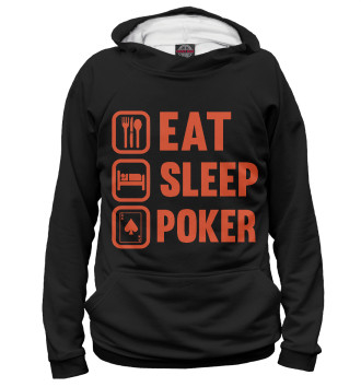 Женское Худи Eat Sleep Poker