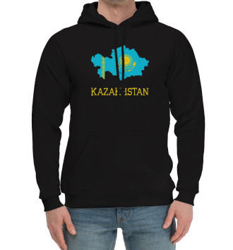 Хлопковый худи Kazakhstan