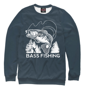 Свитшот для девочек Bass Fishing