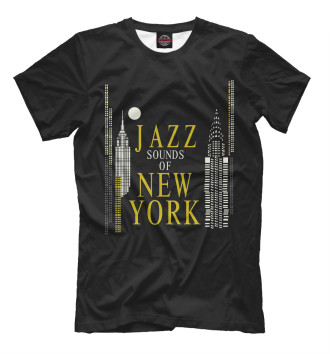 Мужская Футболка Jazz New-York