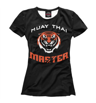 Женская Футболка Muay Thai Master
