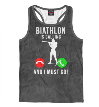 Мужская Борцовка Biathlon Is Calling  And I