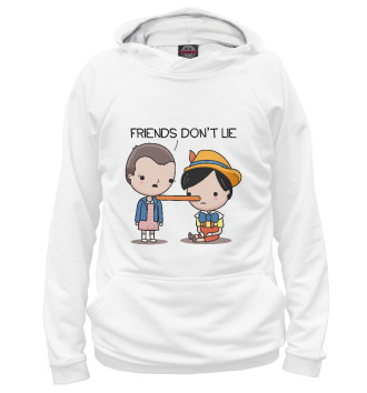 Худи для мальчиков Friends Don't Lie