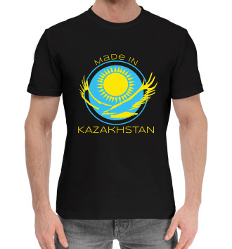 Мужская Хлопковая футболка Сделано в Казахстане