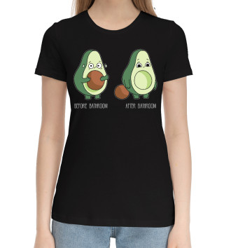 Хлопковая футболка Авокадо