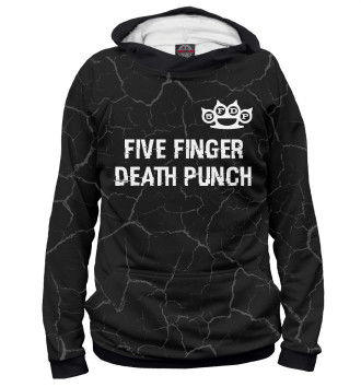 Мужское Худи Five Finger Death Punch Glitch Black