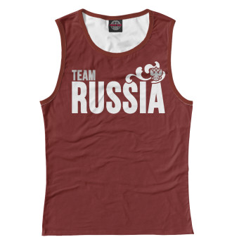 Майка для девочек Team Russia