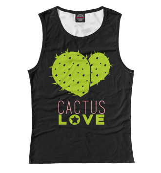 Женская Майка Cactus Love