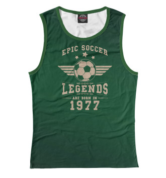 Женская Майка Soccer Legends 1977