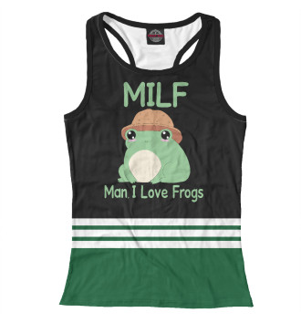 Борцовка Milf Man I love Frogs