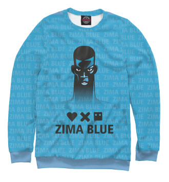 Свитшот для девочек Любовь, смерть и роботы zima blue