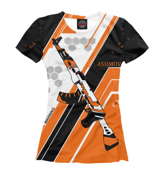 Футболка для девочек CS:GO / Asiimov AK-47