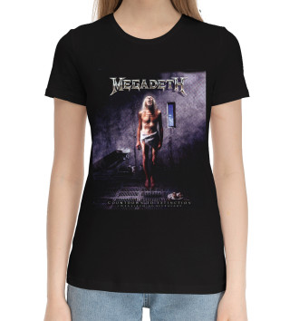 Хлопковая футболка Megadeth