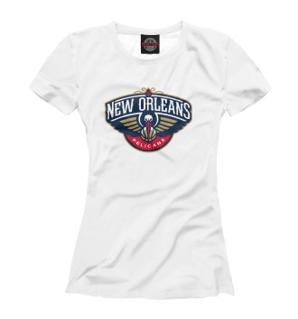 Женская Футболка New Orlean Pelicans