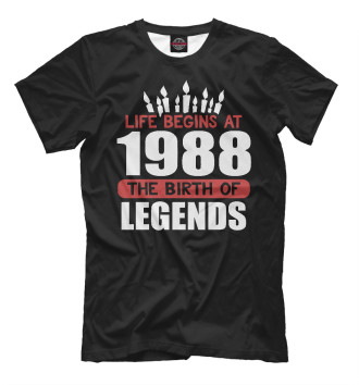 Футболка для мальчиков 1988 - рождение легенды