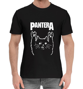 Мужская Хлопковая футболка Pantera