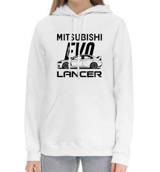 Хлопковый худи Mitsubishi Lancer Evo X Side Best