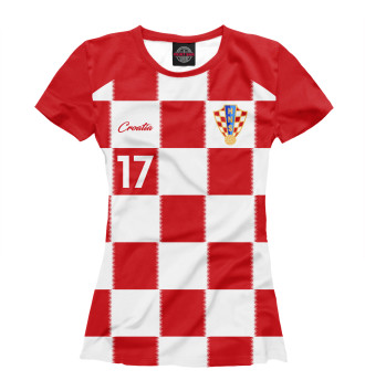 Футболка для девочек Марио Манджукич - Сборная Хорватии