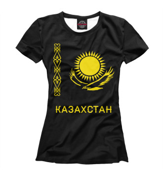 Футболка для девочек Солнечный Казахстан